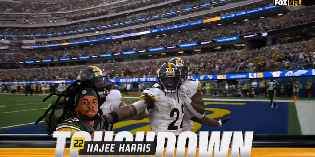 Watch: Najee Harris game-winning TD run is his first in 2023