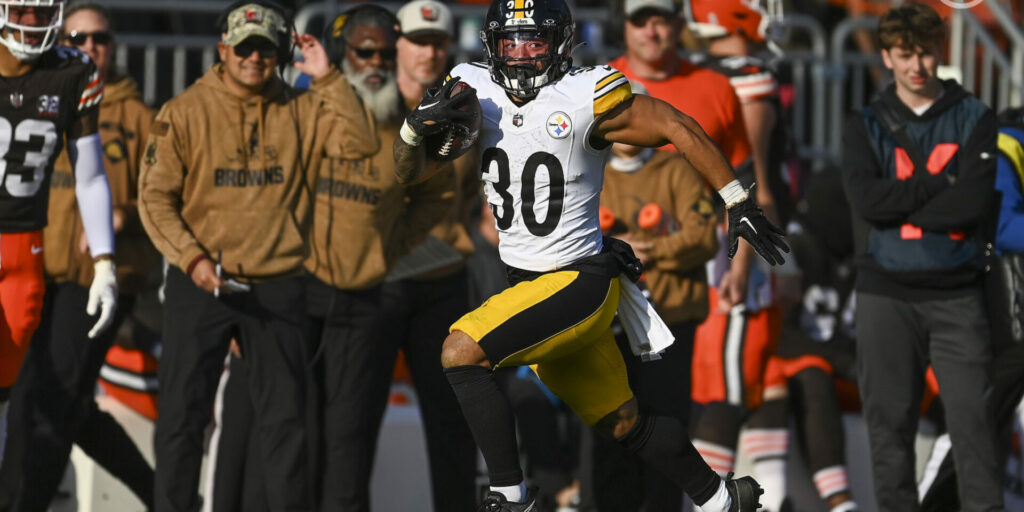 Pittsburgh Steelers RB Jaylen Warren