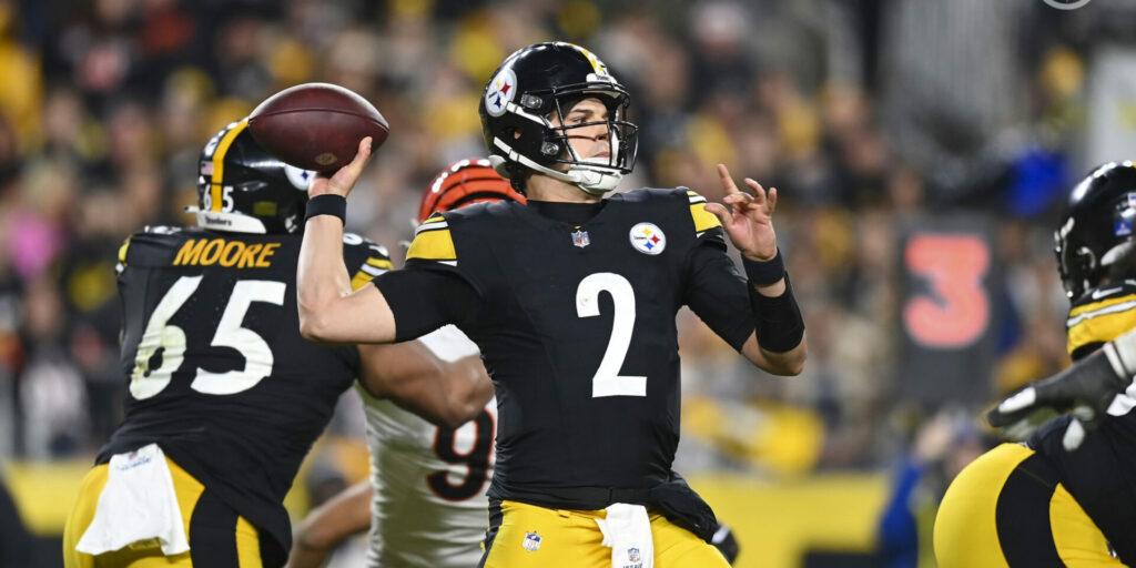 Pittsburgh Steelers QB Mason Rudolph