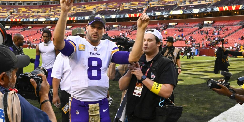 Vikings QB Kirk Cousins