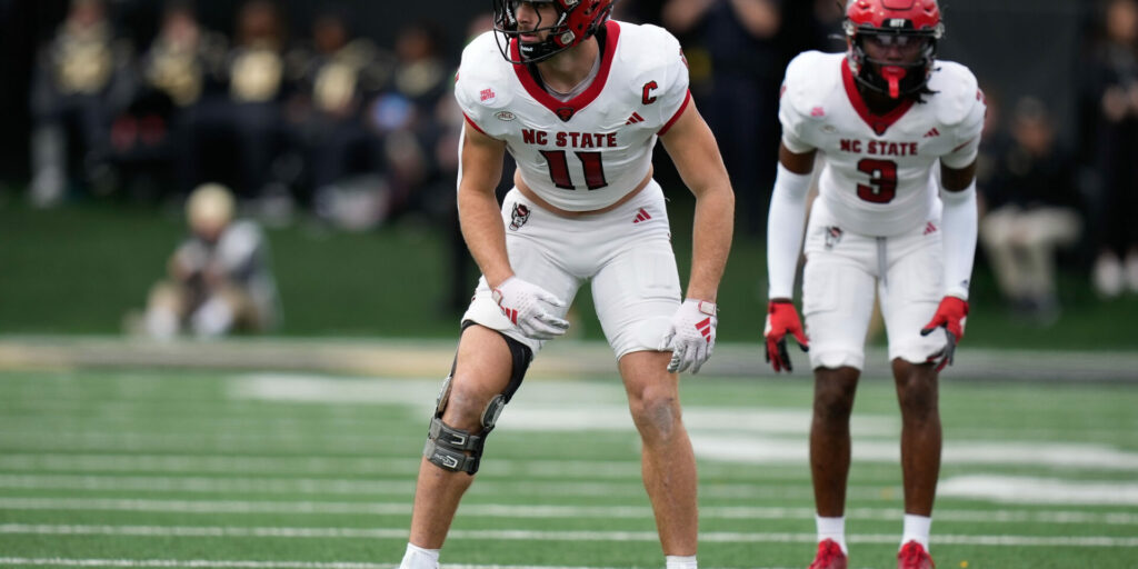 North Carolina State Wolfpack linebacker Payton Wilson