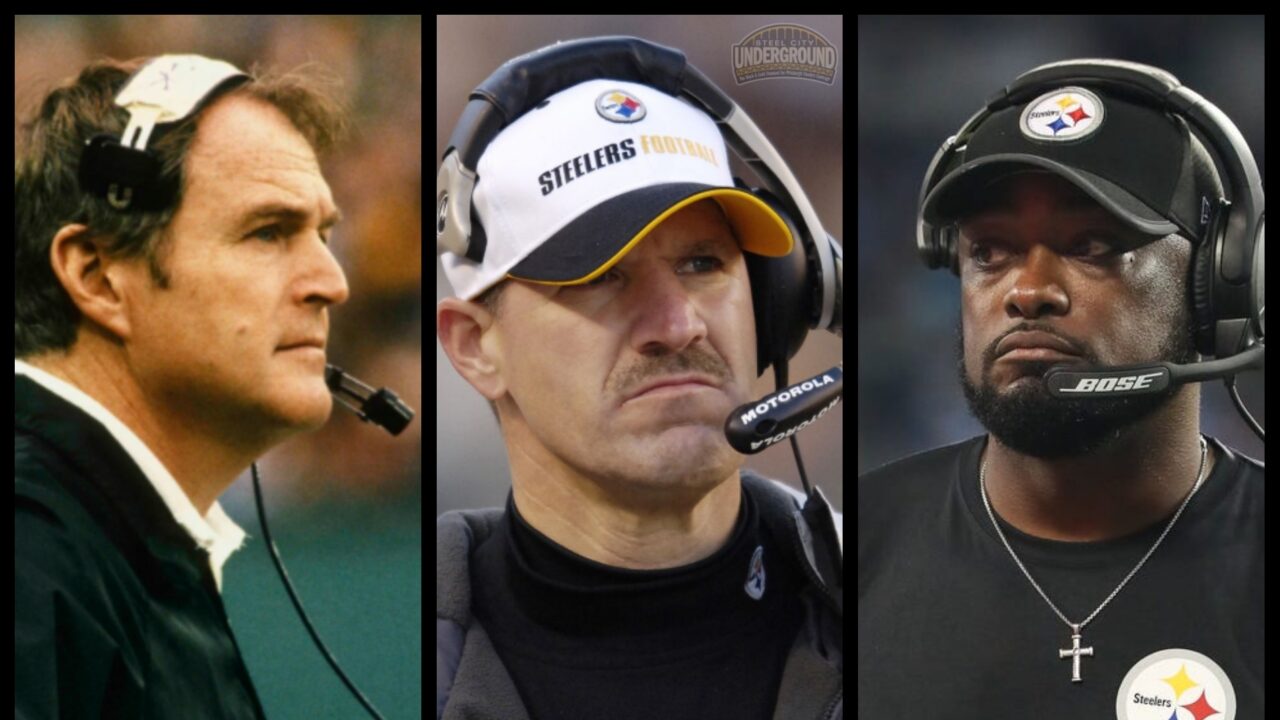 Chuck Noll, Bill Cowher, Mike Tomlin, Pittsburgh Steelers