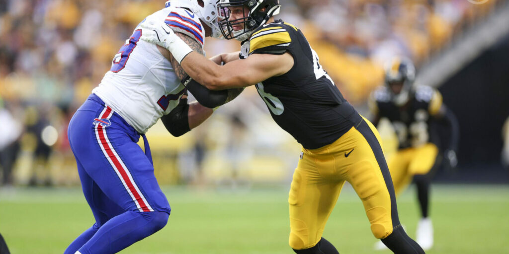 Steelers linebacker Julius Welschof