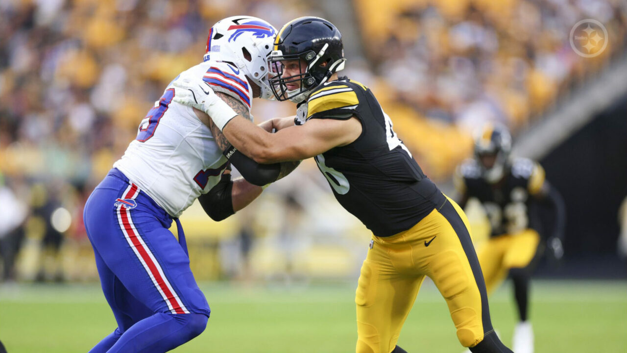 Steelers linebacker Julius Welschof