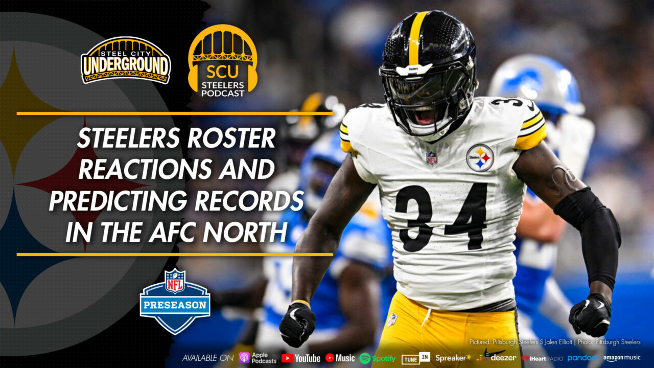 Steelers roster reactions and predicting records in the AFC North