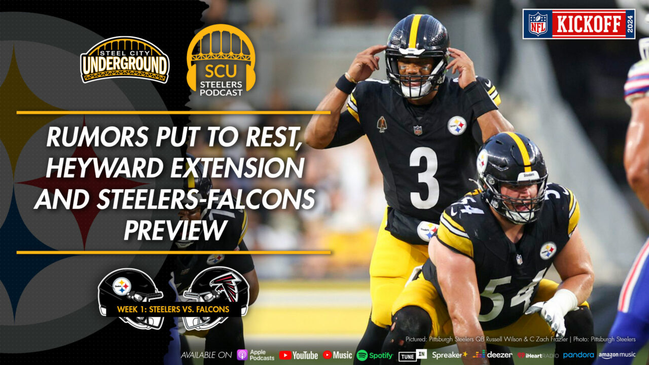 Rumors put to rest, Heyward extension and Steelers-Falcons Preview