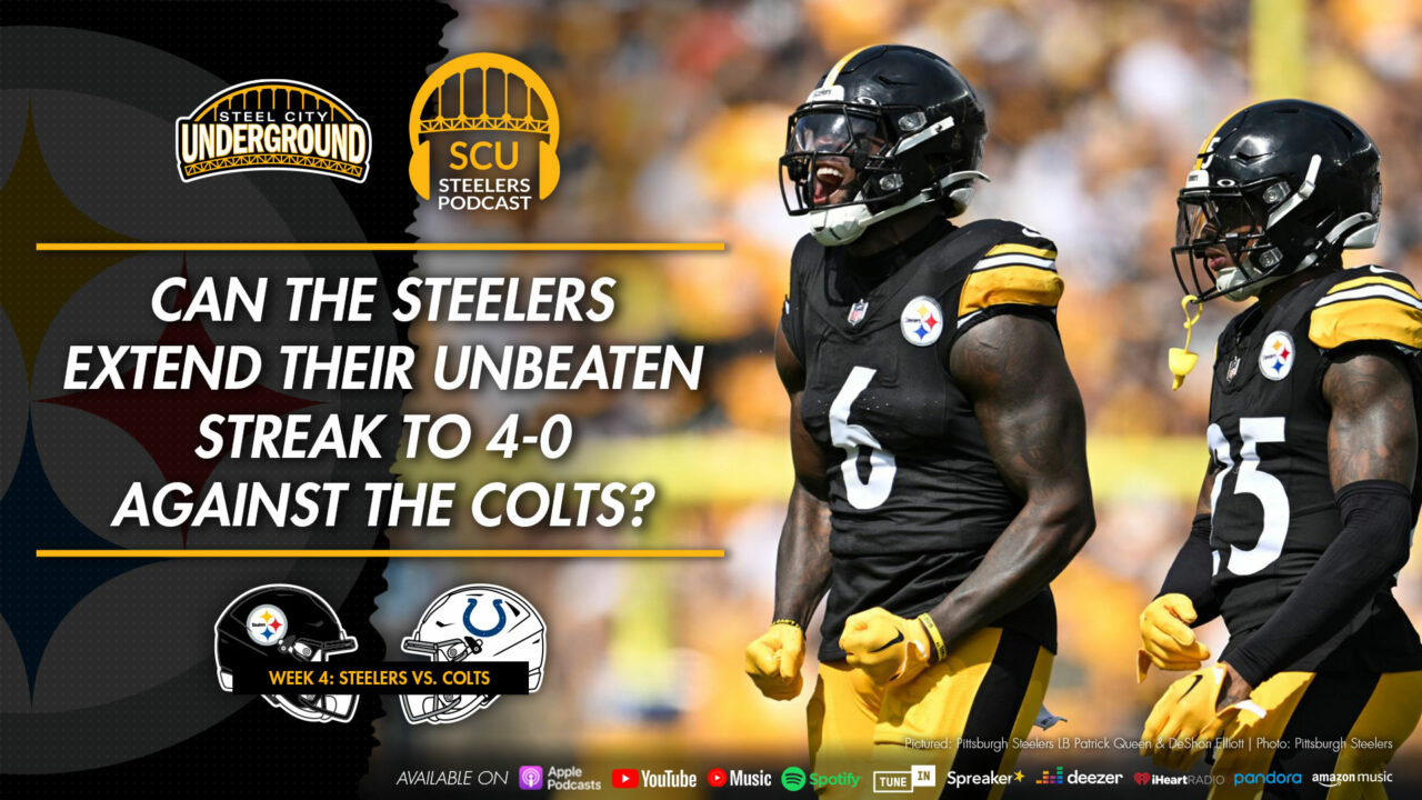 Can the Steelers extend their unbeaten streak to 4-0 against the Colts?