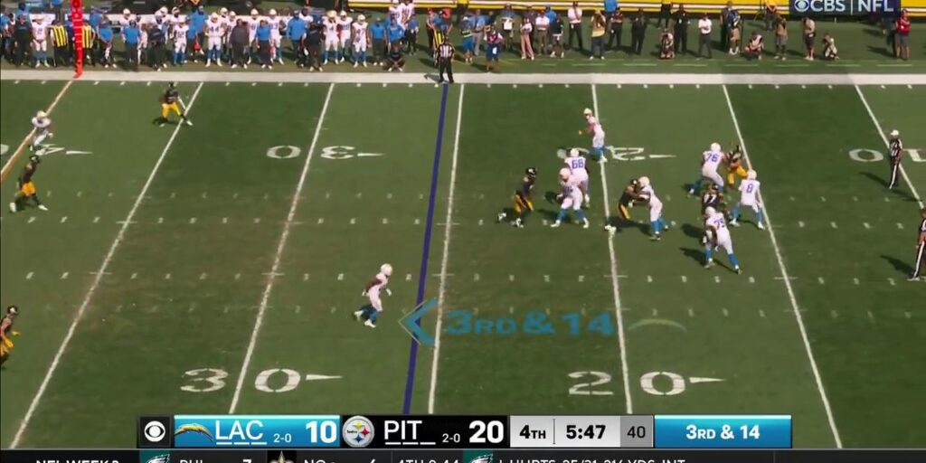 Cam Heyward sacks Taylor Heinicke