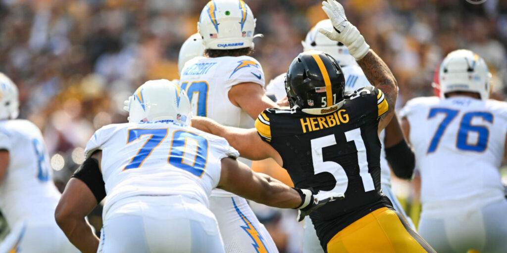 Pittsburgh Steelers LB Nick Herbig