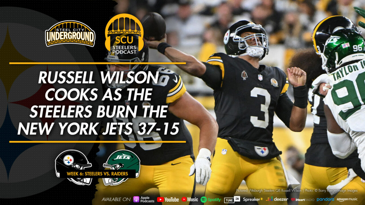 Russell Wilson cooks as the Steelers burn the New York Jets 37-15