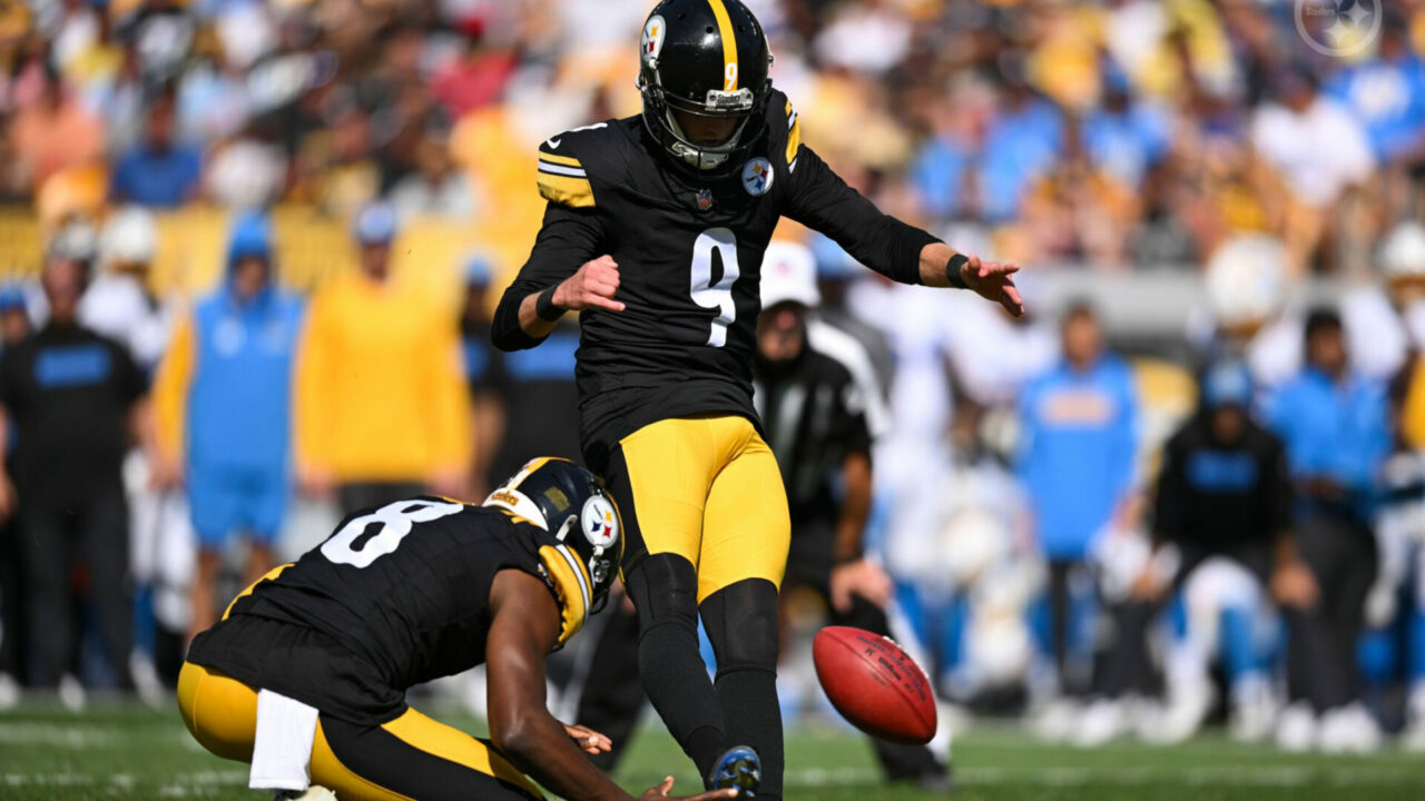 Pittsburgh Steelers kicker Chris Boswell