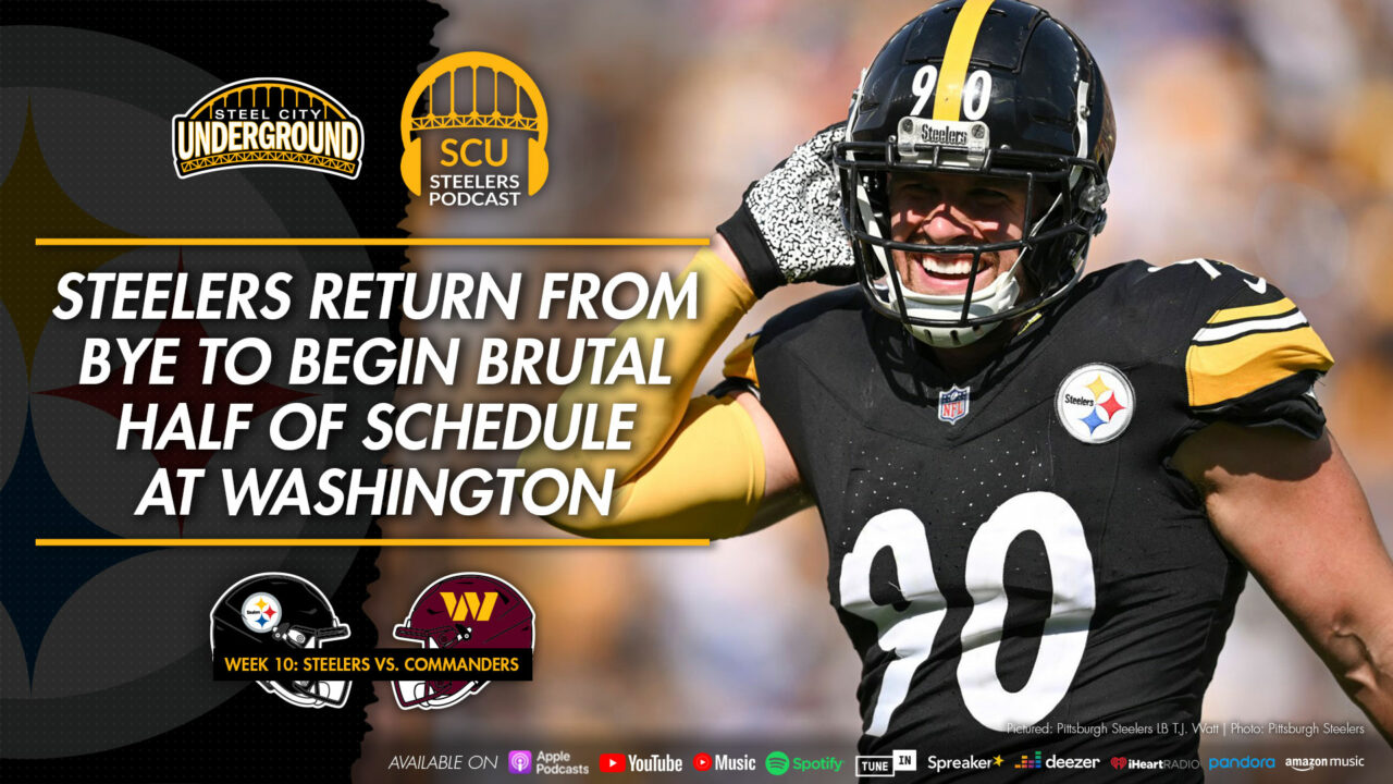 Steelers return from bye to begin brutal half of schedule at Washington