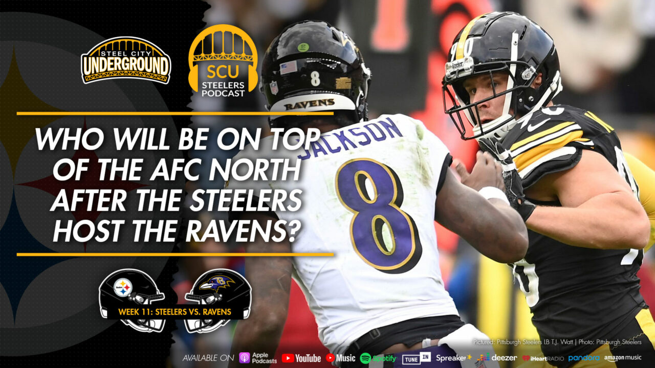 Who will be on top of the AFC North after the Steelers host the Ravens?