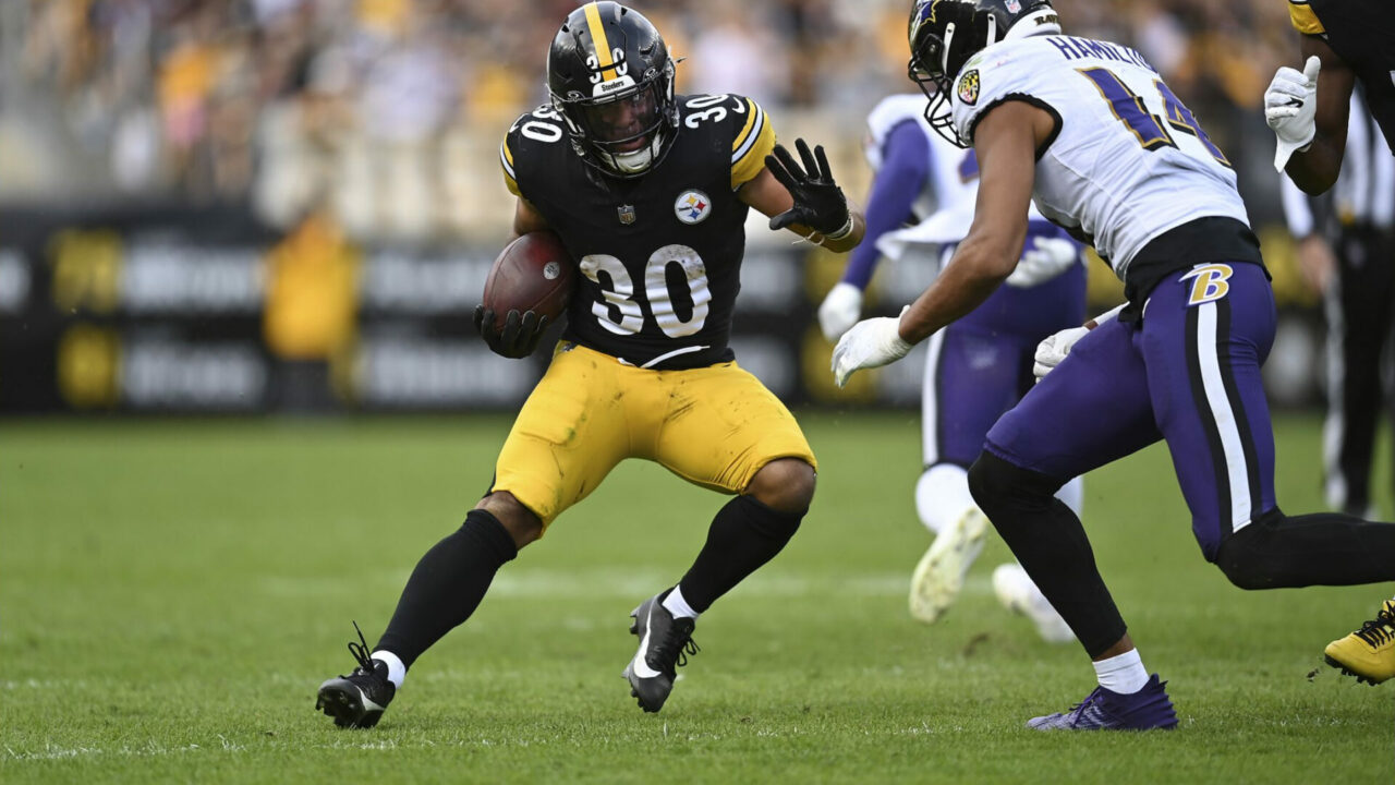 Pittsburgh Steelers RB Jaylen Warren