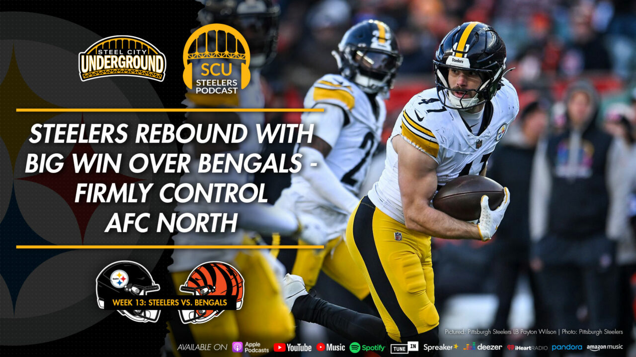 Steelers rebound with big win over Bengals - firmly control AFC North