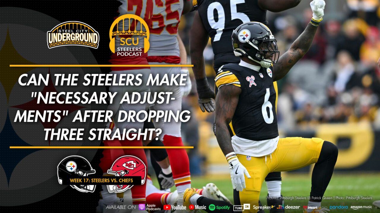 Can the Steelers make "necessary adjustments" after dropping three straight?