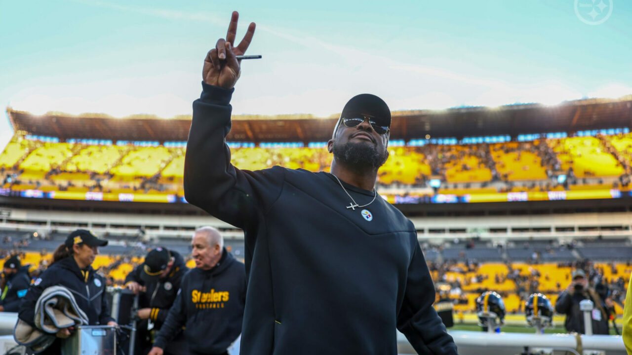 Coach Mike Tomlin Pittsburgh Steelers