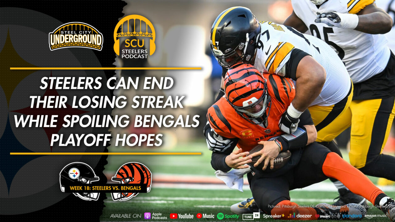 Steelers can end their losing streak while spoiling Bengals playoff hopes