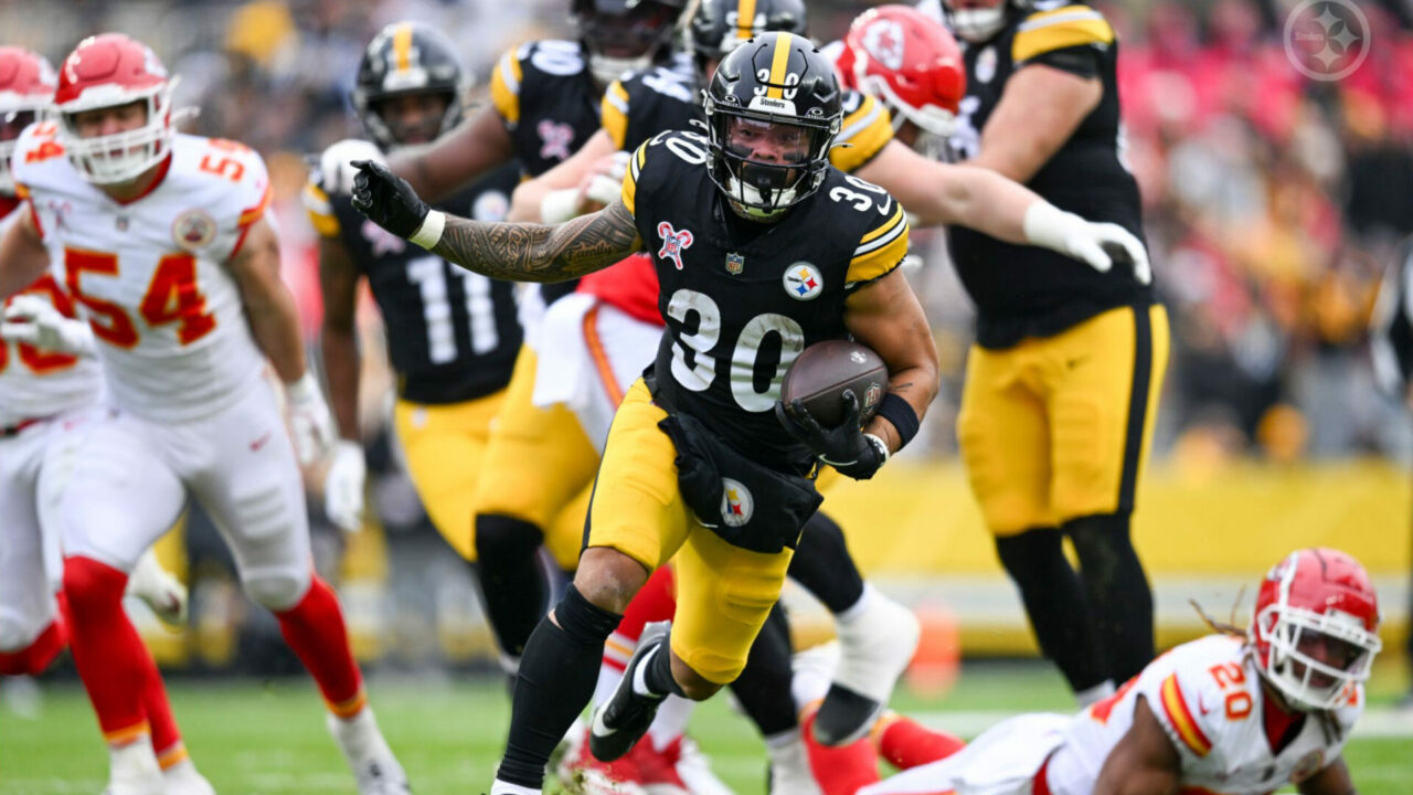 Pittsburgh Steelers RB Jaylen Warren