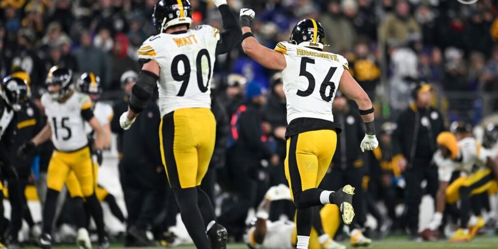 Pittsburgh Steelers LBs T.J. Watt & Alex Highsmith